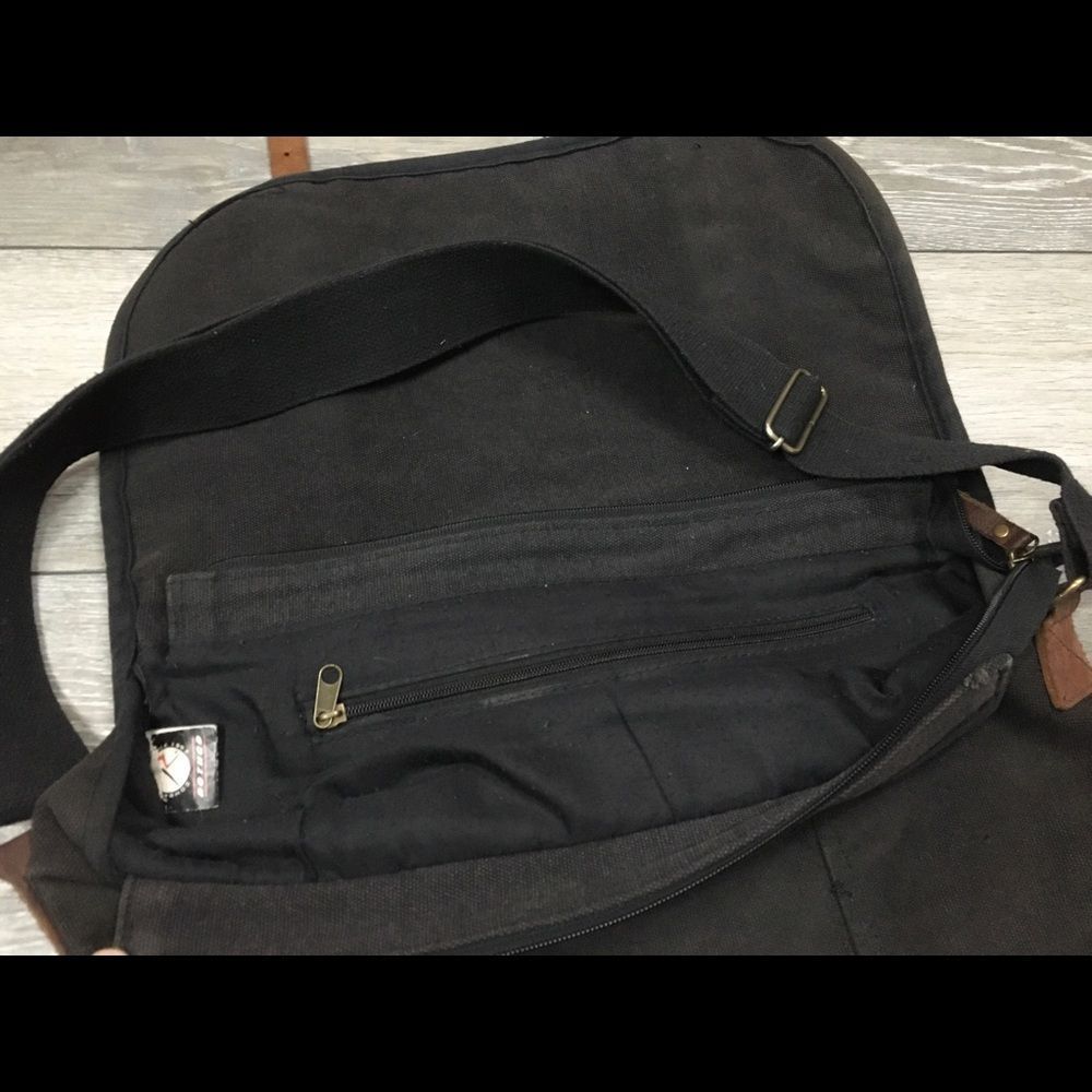 SUB POP RECORDS Vintage Messenger Bag Rothco Seattle Wash. - Picture 8 of 8